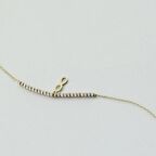 Altın Dorika Sonsuzluk Bileklik